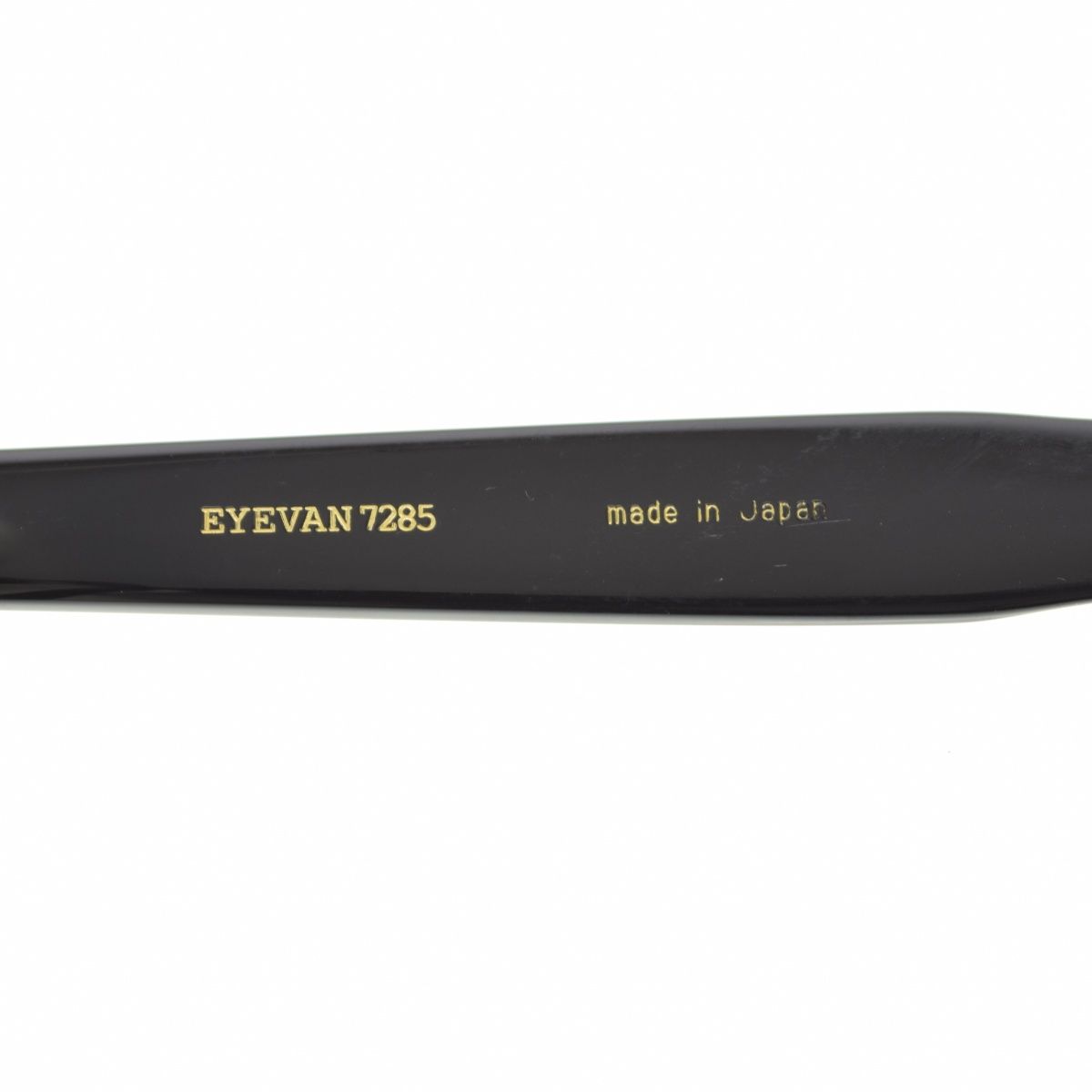 【EYEVAN】7285 353 C.112 マットブラック ウェリントンサングラス EYEVAN】7285 353 C.112 マットブラック ウェリントンサングラス