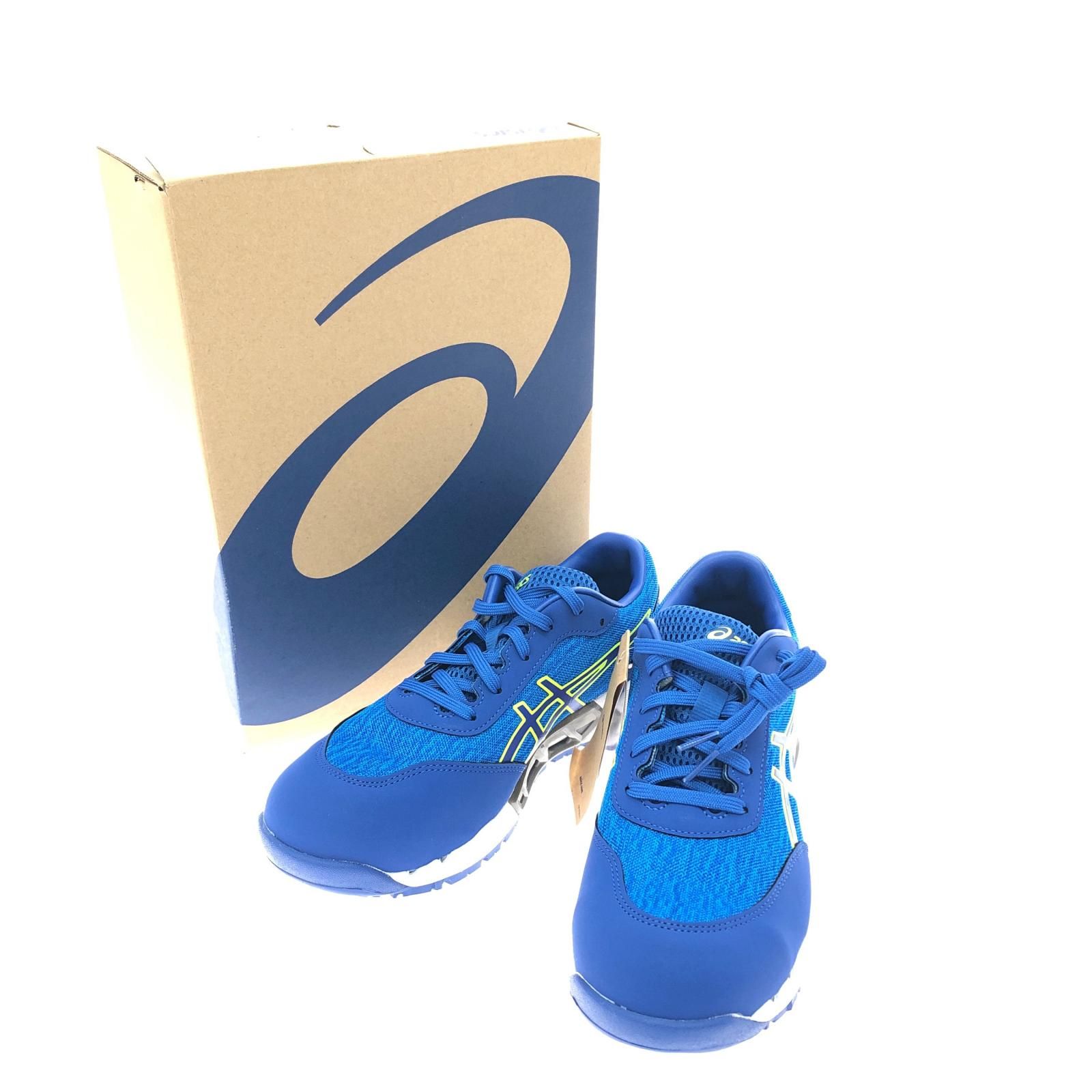asics アシックス メンズ 安全靴スニーカー WINJOB CP212 AC ウィンジョブ 作業靴 25cm プロテクティブスニーカー ブルー