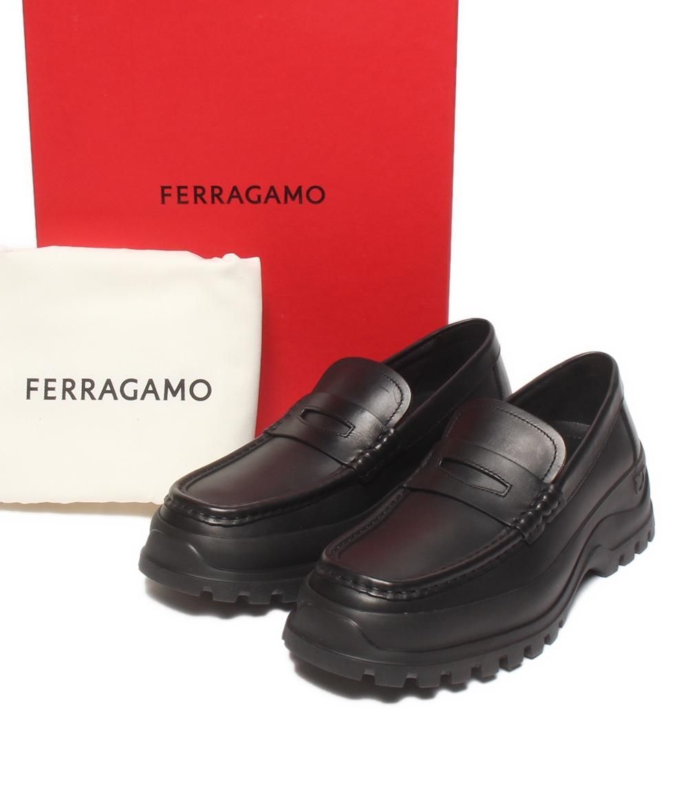美品 フェラガモ ローファー ガンチーニ メンズ SIZE 7 FERRAGAMO