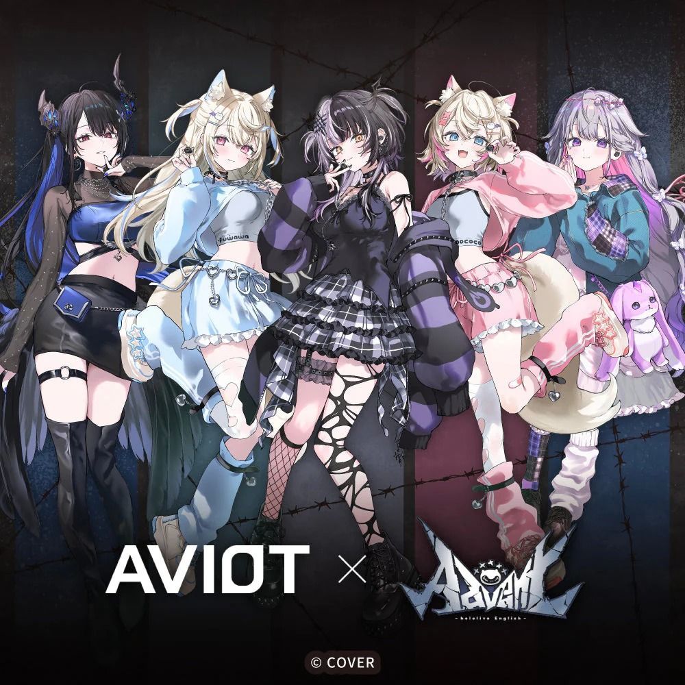 Brand New Unused AVIOT TE-V1R-HE2 Hololive English -Advent- Collaboration Model Control Number: 826M-5720