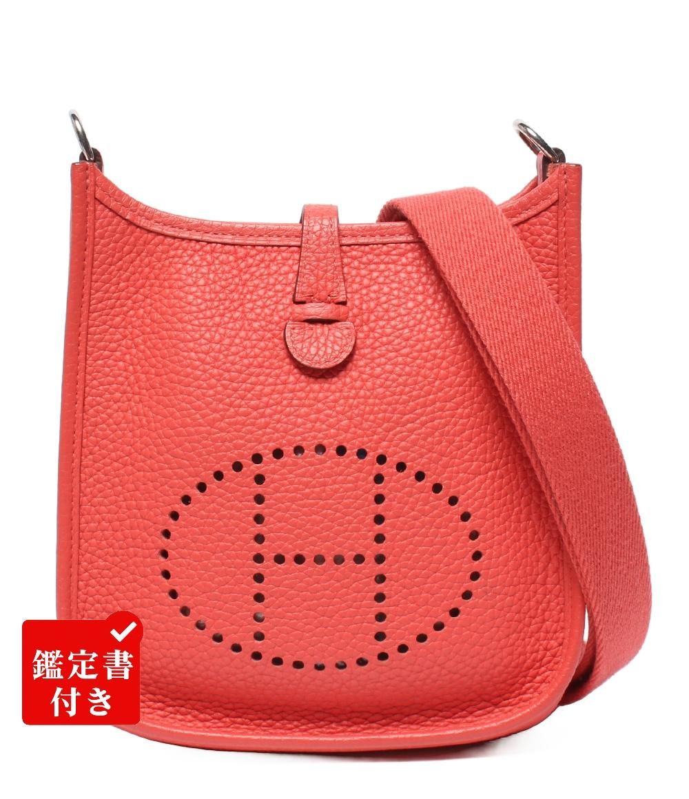 エルメス ショルダーバッグ D刻印 シルバー金具 肩掛け 斜め掛け トリヨンクレマンス エヴリン TPM レディース HERMES