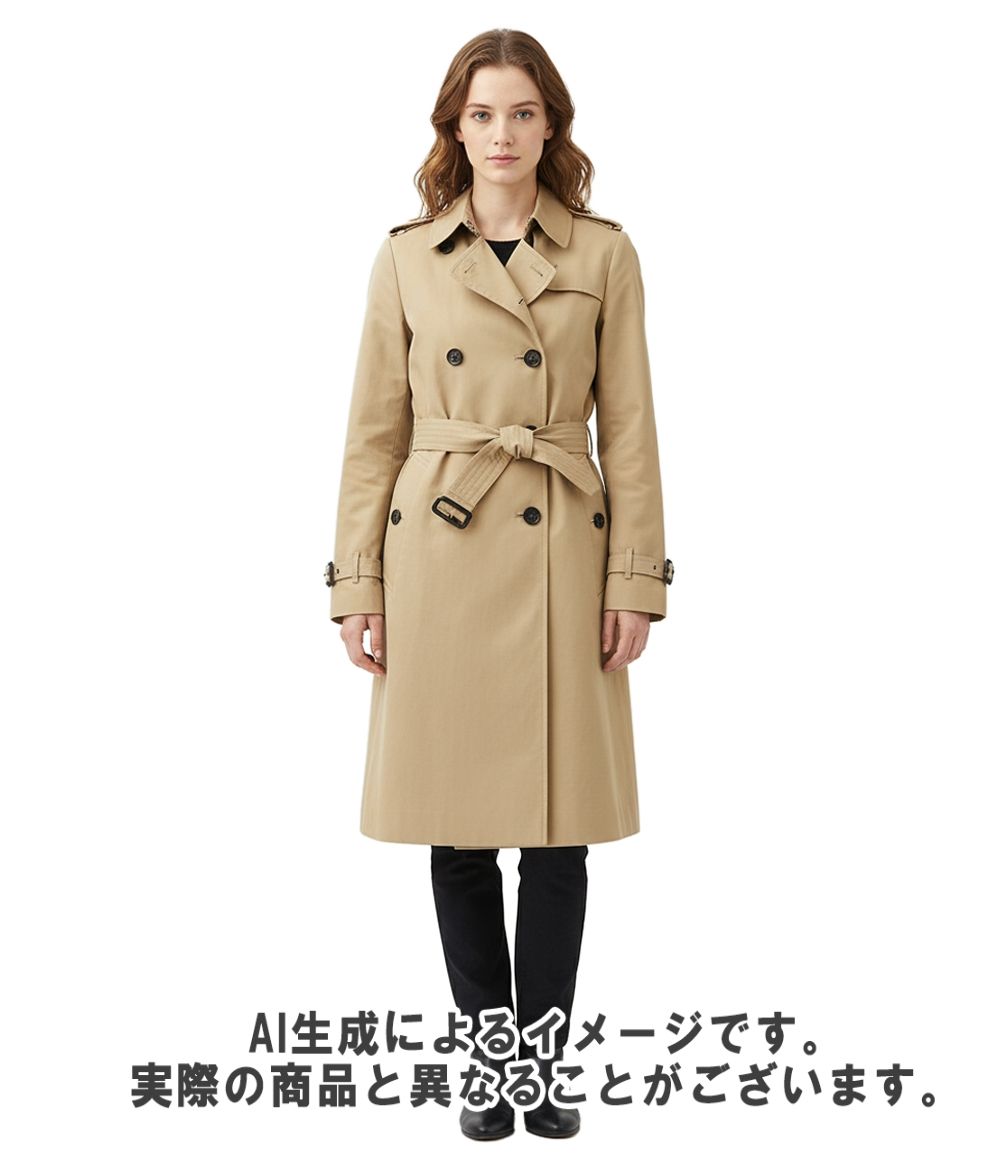 訳あり バーバリー トレンチコート ノバチェック ベルト付き