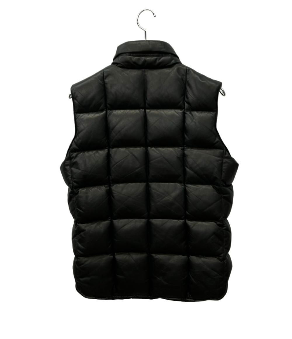 タトラス レザーダウンベスト 12AW BECRUX MTA13A468 メンズ SIZE 2 (M