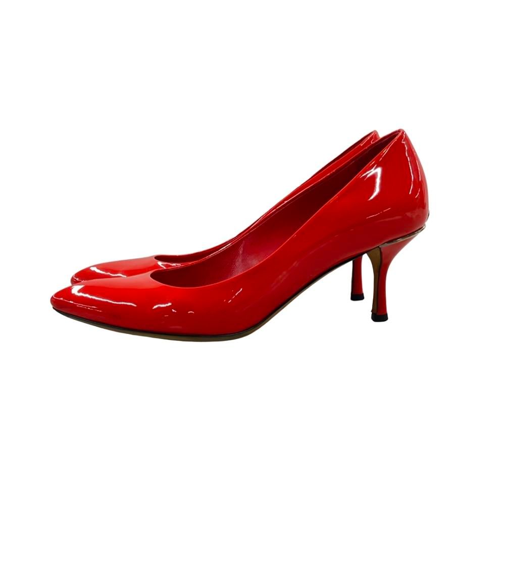 グッチ ポインテッドトゥパンプス エナメル レディース SIZE 36 1/2