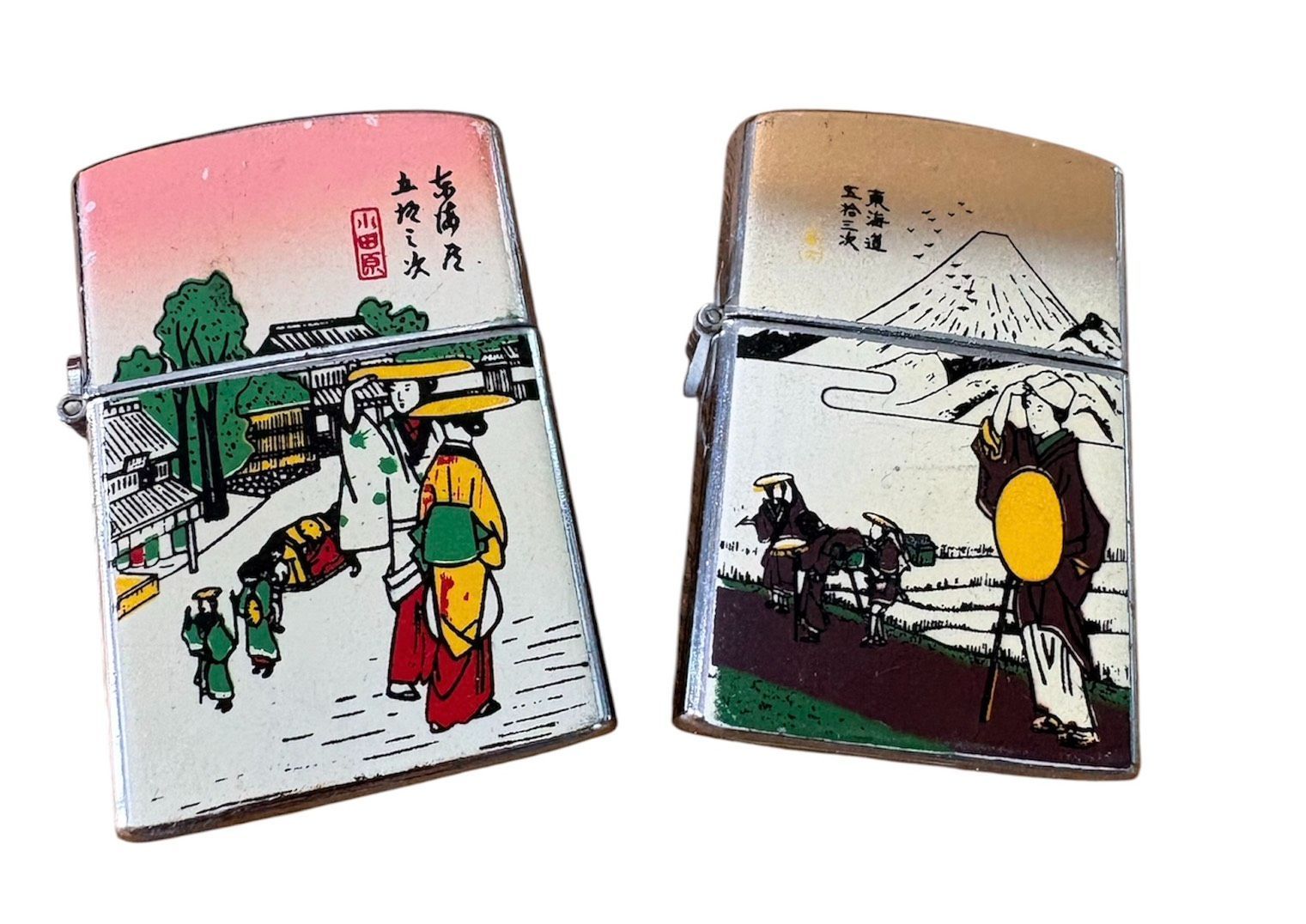 ★【ライター】SUN PEARL　オイルライター　浮世絵　セット販売 7,742円