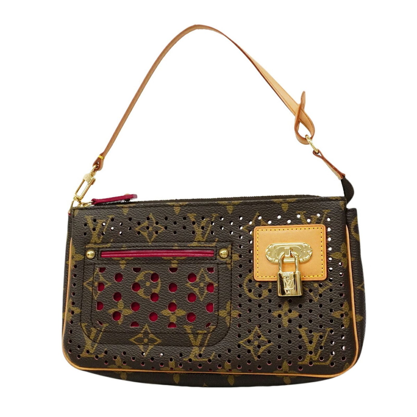 ルイ・ヴィトン(Louis Vuitton) ルイ・ヴィトン バッグ・ポーチ モノグラム・ペルフォ ポシェットアクセソワール M95183 フューシャレディース