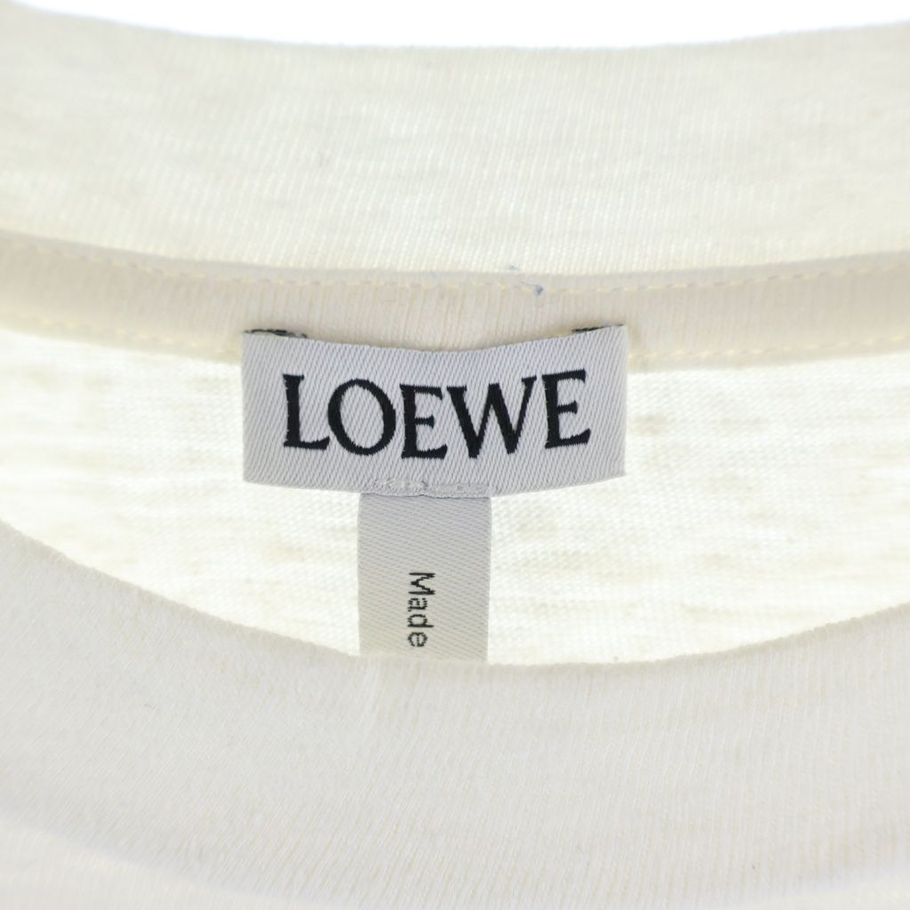LOEWE (ロエベ) 19SS Eye LOEWE Nature クルーネック 半袖Tシャツ