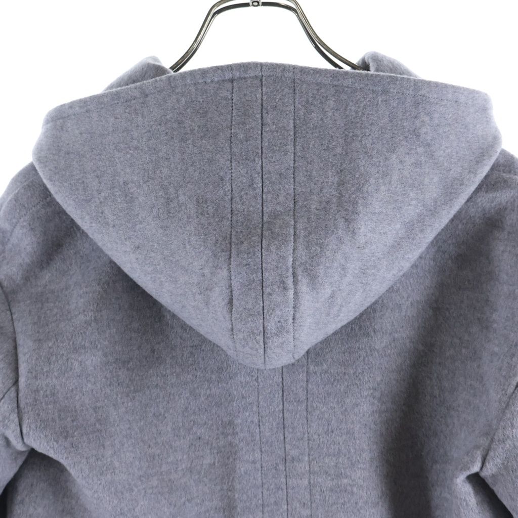 LOEWE (ロエベ) HOODED WOOL COAT フーデッド ウールコート グレー レディース S359Y01XA3