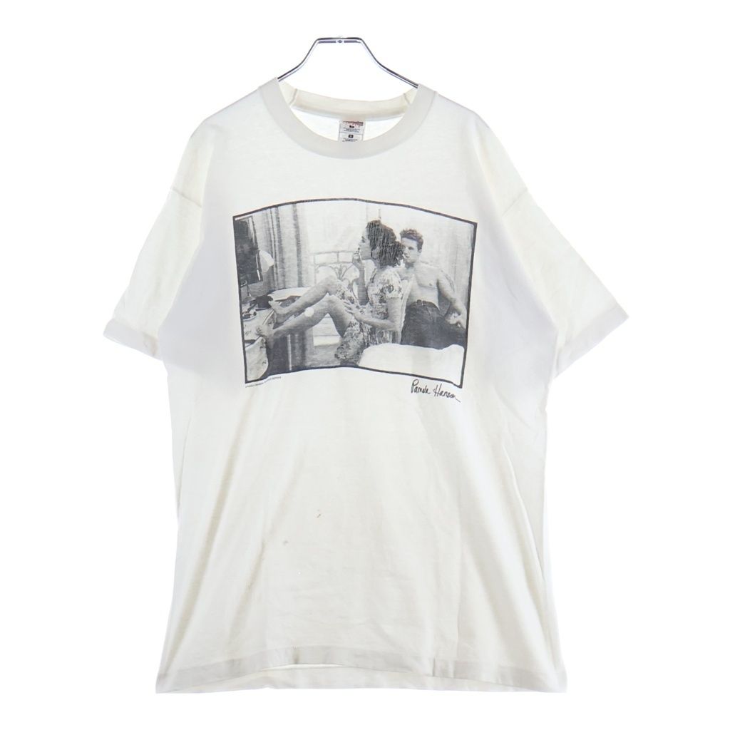 VINTAGE (ヴィンテージ) 90S Pamela Hanson Lip Stick Photo T-Shirts パメラハンソン リップスティック フォトTシャツ フロントプリントクルーネック半袖Tシャツ ホワイト 20,228円