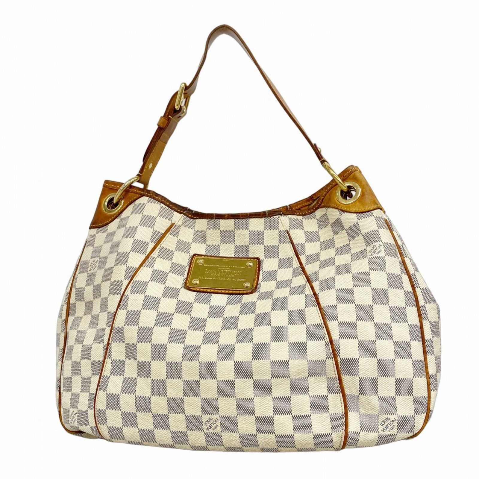 ルイ・ヴィトン(Louis Vuitton) ルイ・ヴィトン ショルダーバッグ ダミエ・アズール ガリエラPM N55215 ホワイトレディース