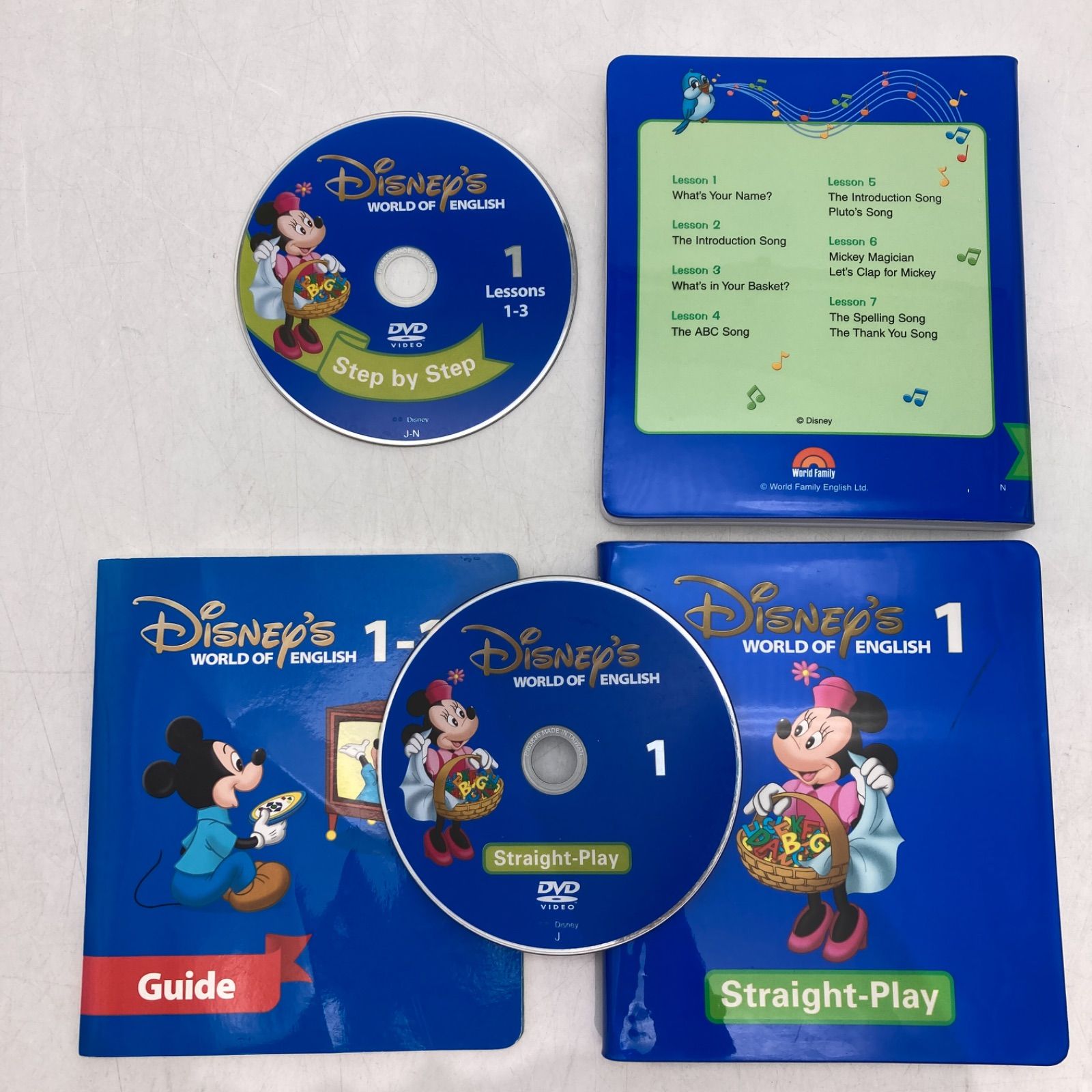 メインプログラム ストレートプレイ ディズニー英語システム DWE