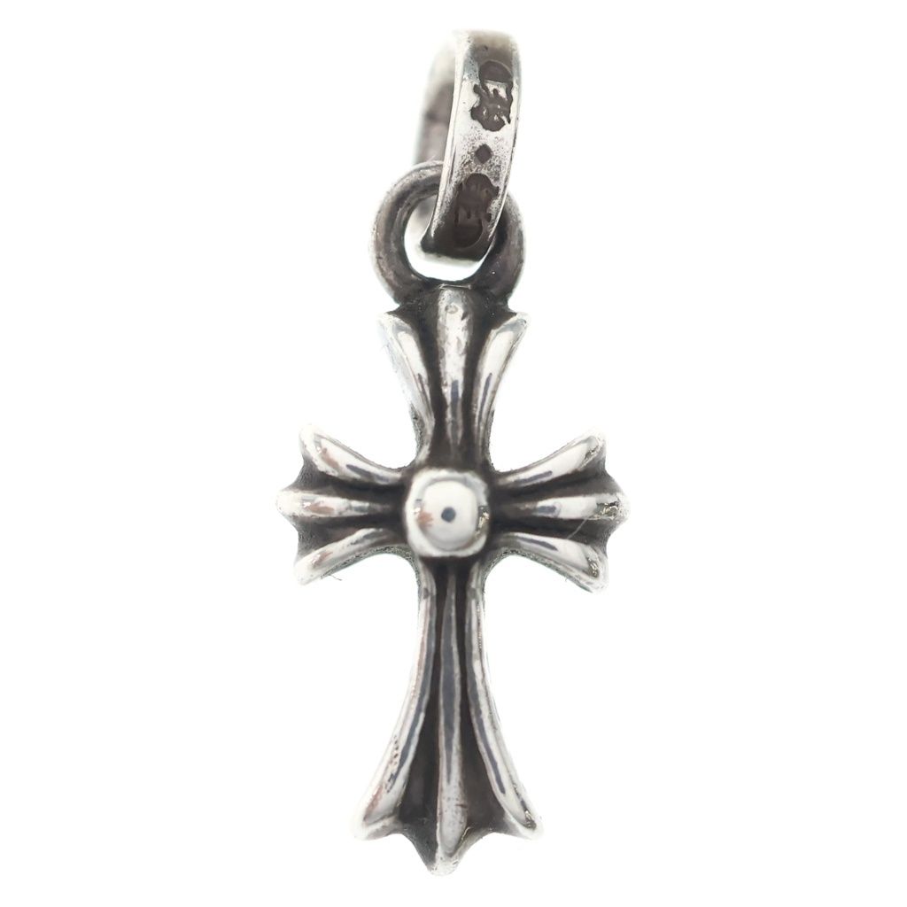 CHROME HEARTS (クロムハーツ) CRS BBYFAT ベイビーファットクロス ペンダントトップ シルバー BCA237