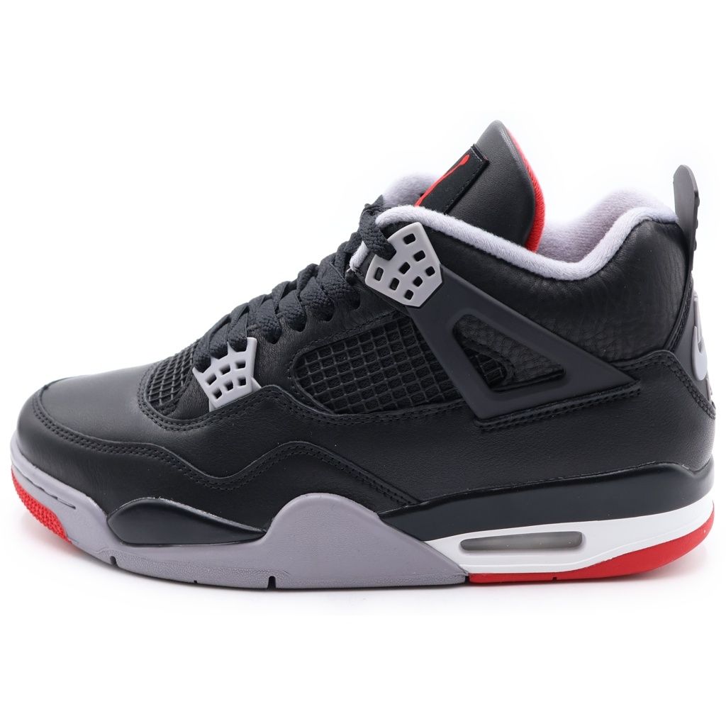 NIKE (ナイキ) AIR JORDAN 4 RETRO BRED REIMAGINED FV5029-006 エアジョーダン レトロ ブレッドリイマジンド ハイカットスニーカー ブラック/レッド US9.5/27.5cm