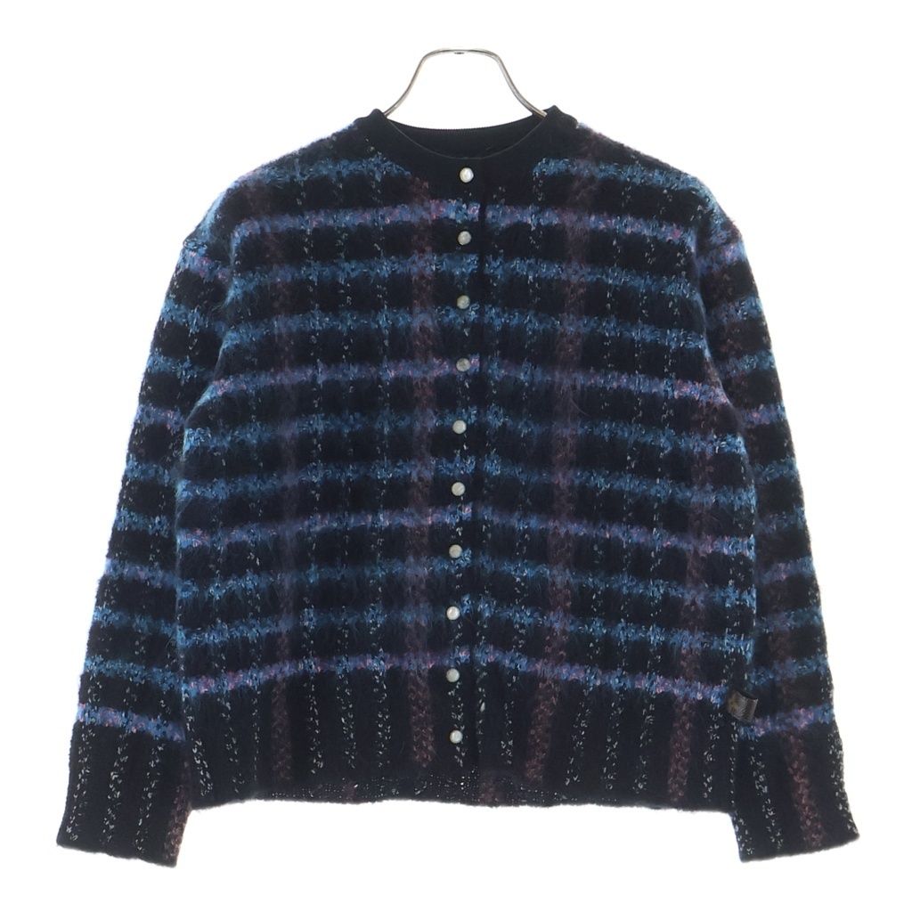 LOUIS VUITTON (ルイヴィトン) MOHAIR CARDIGANG RW222B TV6 FNKC94 モヘア マルチカラーカーディガン 長袖ニット