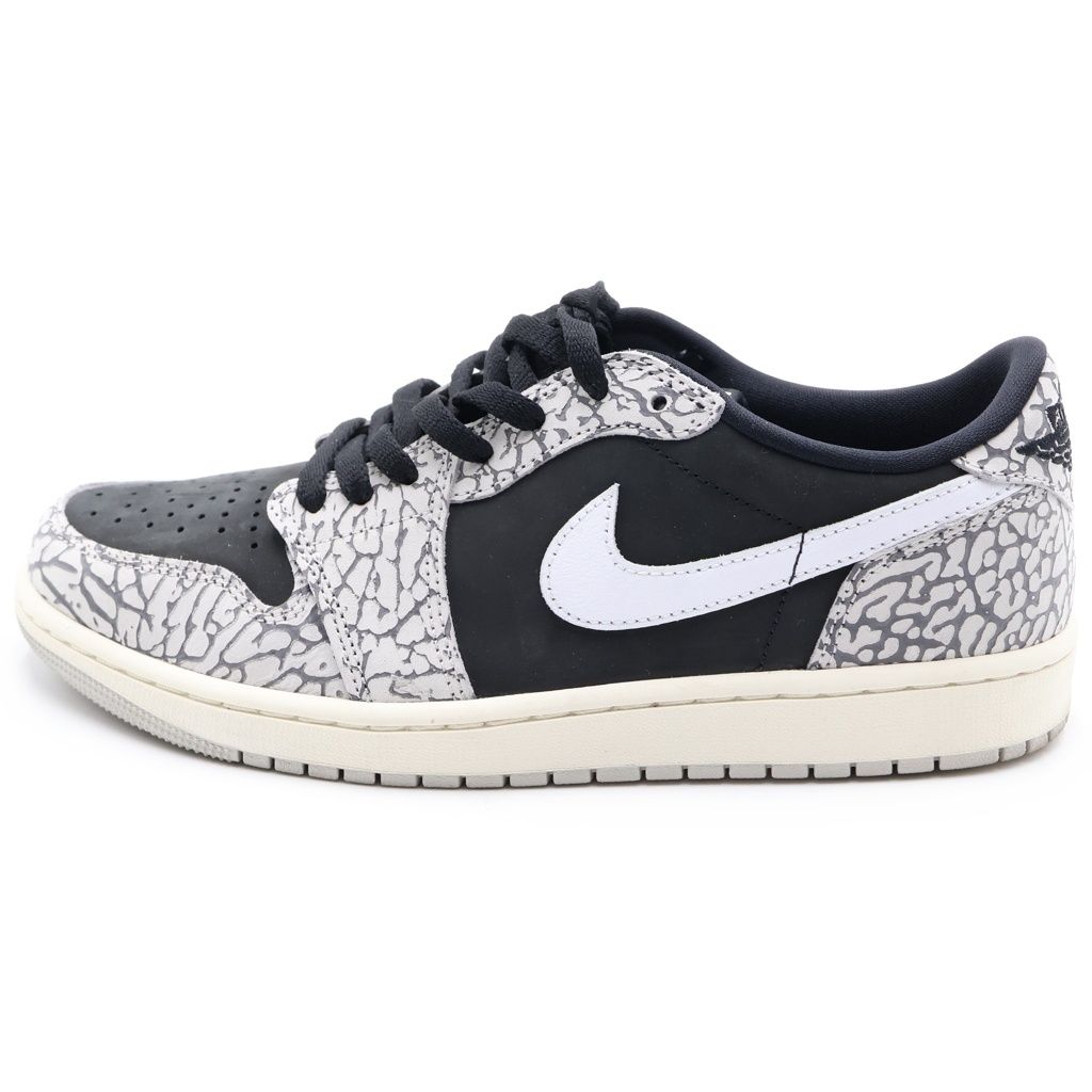 NIKE (ナイキ) AIR JORDAN 1 RETRO LOW OG BLACK CEMENT CZ0790-001 エアジョーダン1 レトロ ブラックセメント ローカットスニーカー グレー/ブラック US9.5/27.5cm