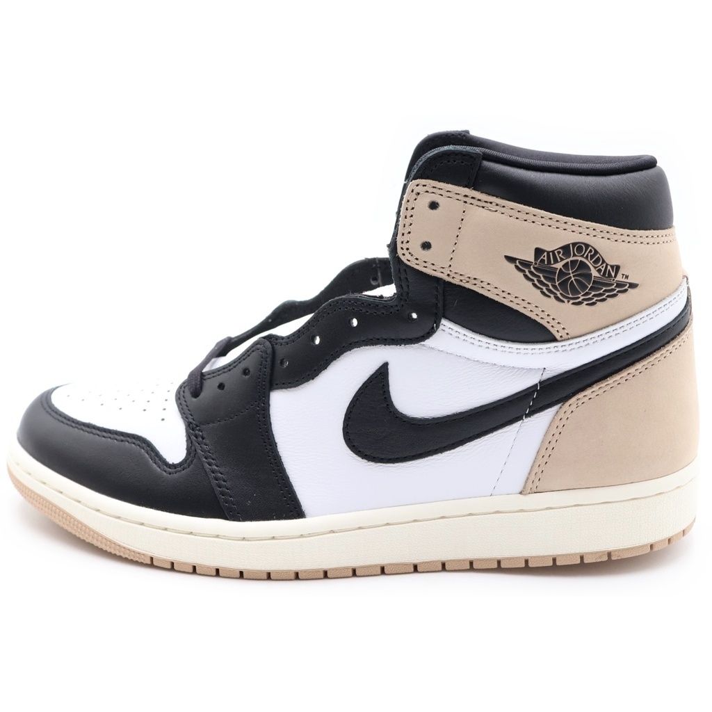 NIKE (ナイキ) WMNS AIR JORDAN 1 RETRO HIGH OG LATTE FD2596-021 ウィメンズ エアジョーダン レトロ ラテ ハイカットスニーカー ホワイト/ベージュ US11/28cm
