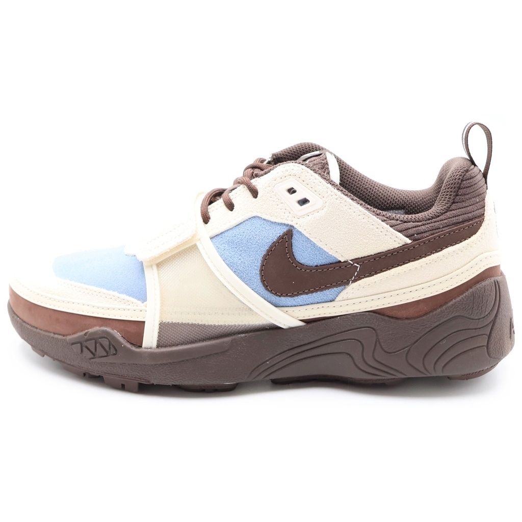 NIKE (ナイキ) ×TRAVIS SCOTT ZOOM FIELD JAXX HQ3072-400 トラヴィススコット ズームフィールドジャックス ローカットスニーカー ブラウン/ブルー US9.5/27.5cm