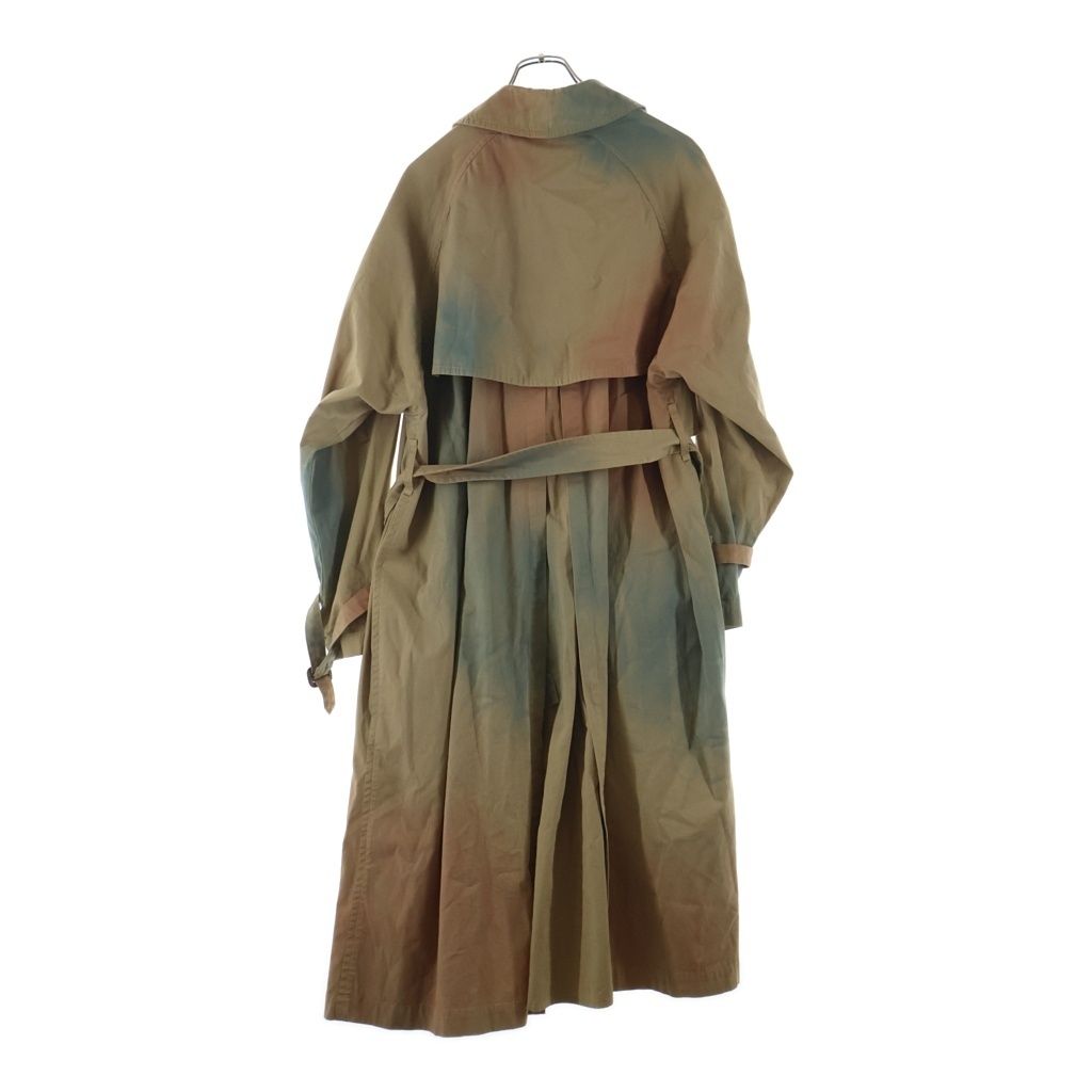 YOKE (ヨーク) 23SS SPRAY PRINTED TRENCH COAT スプレー加工 ペイント