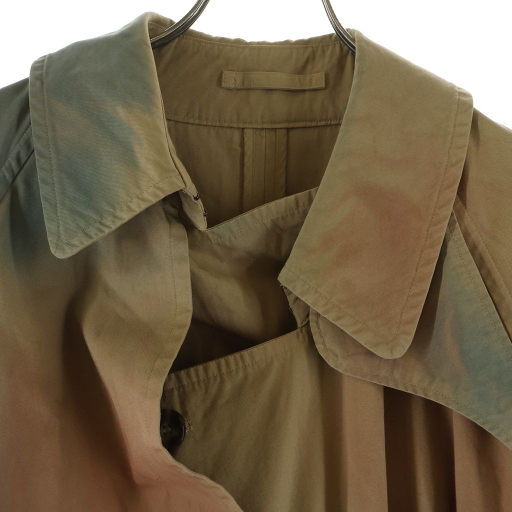 YOKE (ヨーク) 23SS SPRAY PRINTED TRENCH COAT スプレー加工 ペイント