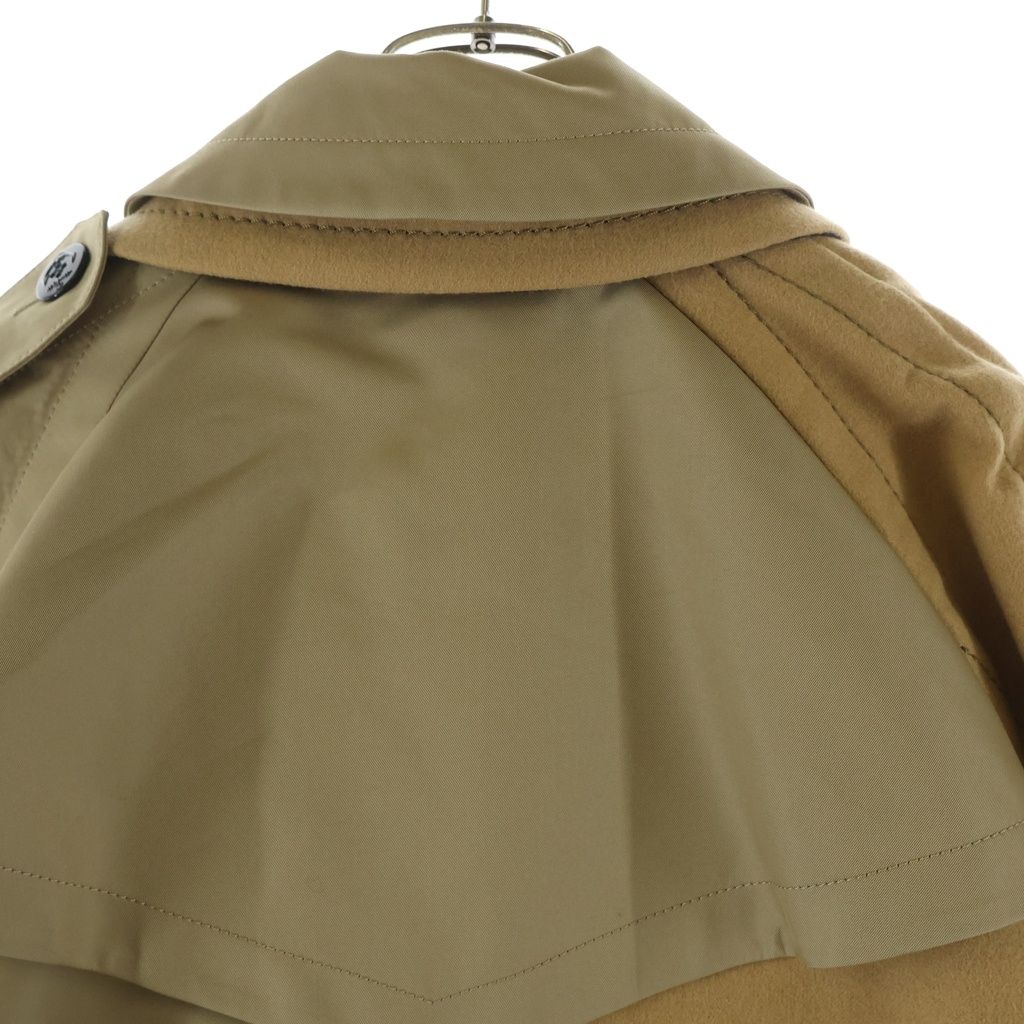 Sacai (サカイ) 20AW トレンチ ドッキング ロングコート ベージュ 20