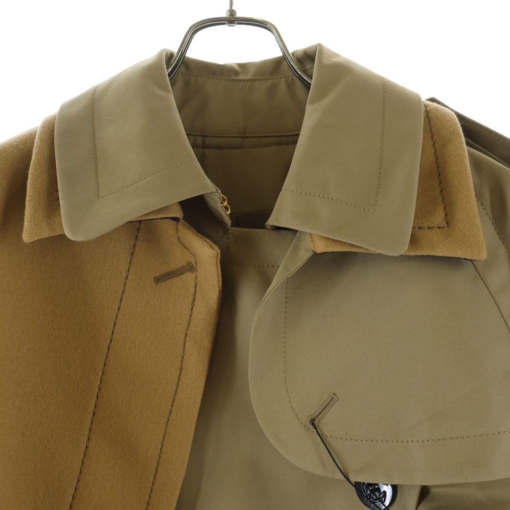 Sacai (サカイ) 20AW トレンチ ドッキング ロングコート ベージュ 20