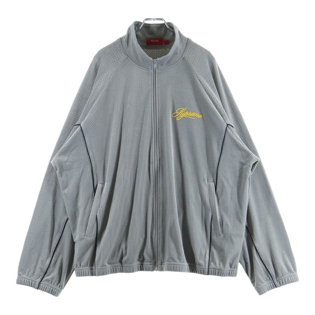 SUPREME (シュプリーム) 26SS VELOUR MESH TRACK JACKET ベロア
