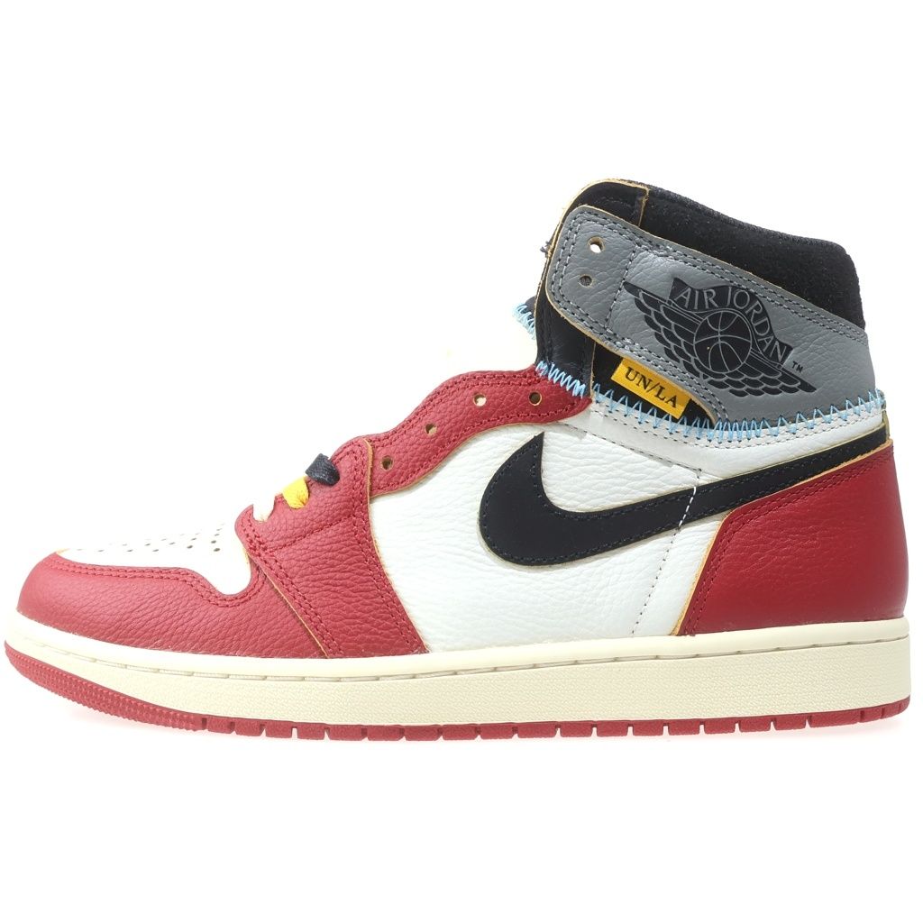 NIKE (ナイキ) ×UNION AIR JORDAN 1 RETRO HIGH OG CHICAGO HV8563-600 ユニオン エアジョーダン1 シカゴ ハイカットスニーカーホワイト/レッド US9.5/27.5cm