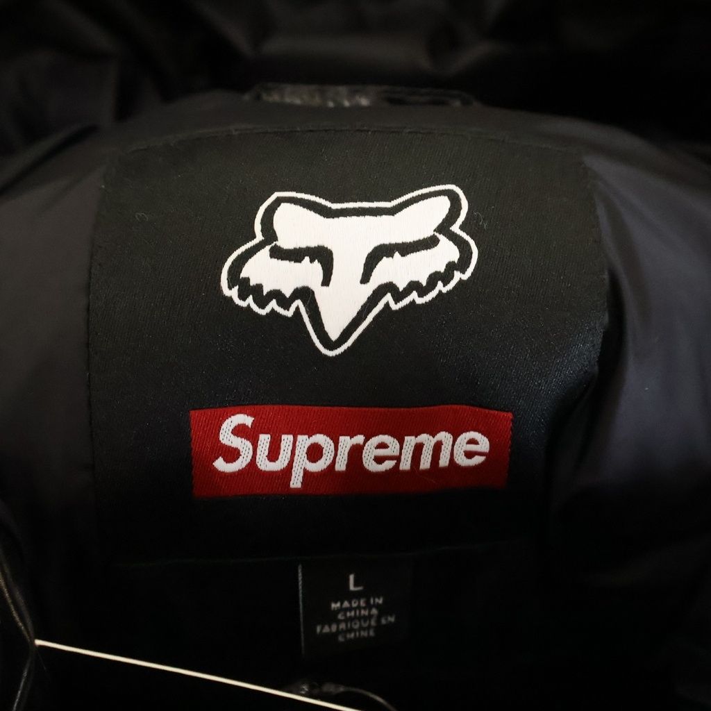 SUPREME (シュプリーム) 25AW ×Fox Racing Shiny Down Puffer Jacket