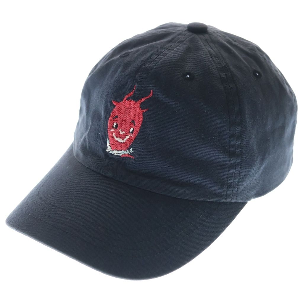 SAINT MICHAEL (セントマイケル) 23AW DEVIL CAP デビル ベースボールキャップ ブラック SM-A23-0000-048