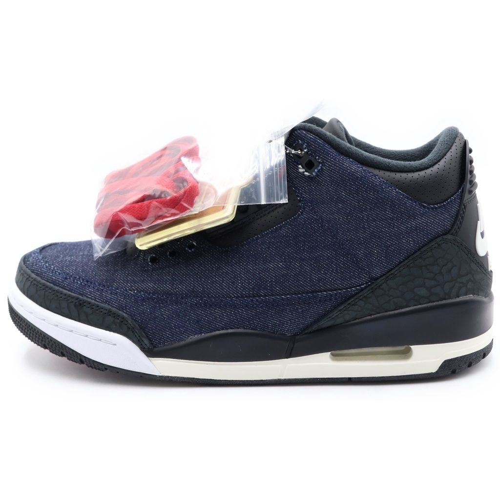 NIKE (ナイキ) ×Levi's AIR JORDAN 3 RTR LSC INDIGO SP IH7959-400 リーバイス エアジョーダン 3 デニム ハイカットスニーカー インディゴ US9.5/27.5cm
