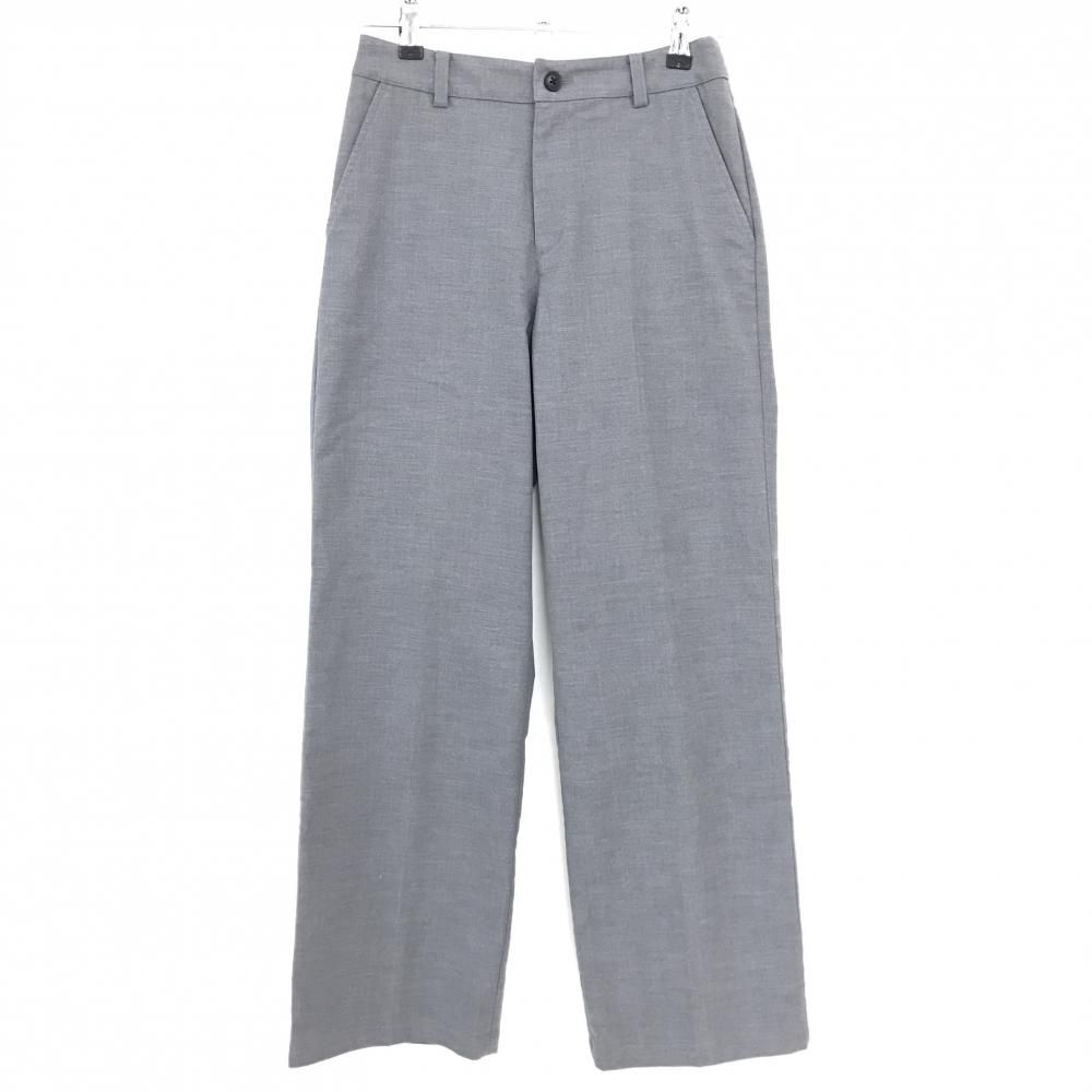 未使用品　定番　ビームスゴルフ　グレー　パンツ　44 美品】ビームスゴルフ パンツ グレー ストレッチ 無地 レディース M
