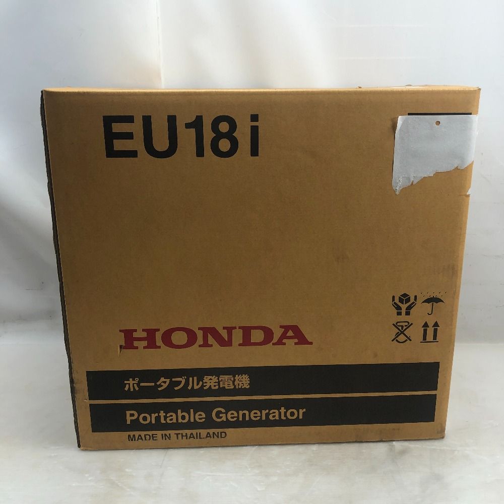 HONDA ホンダ インバーター発電機 ポータブル 未使用品(S) 本体のみ 4サイクル EU18i レッド