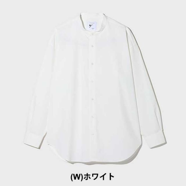 種類4:[4](N)ネイビー/L 【新品】ニュートラルワークス 長袖シャツ NEUTRALWORKS [ KSU32155 ] L/S SR BX BG SHIRT ロングスリーブスマートブロードビッグシャツ 無地 (240130)