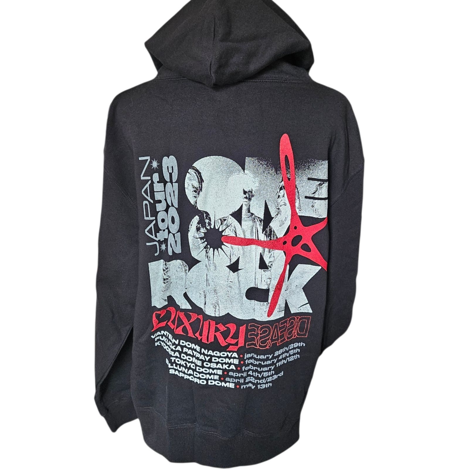 ONE OK ROCK ワンオク LUXURY DISEASE ツアーパーカー Lサイズ - メルカリ