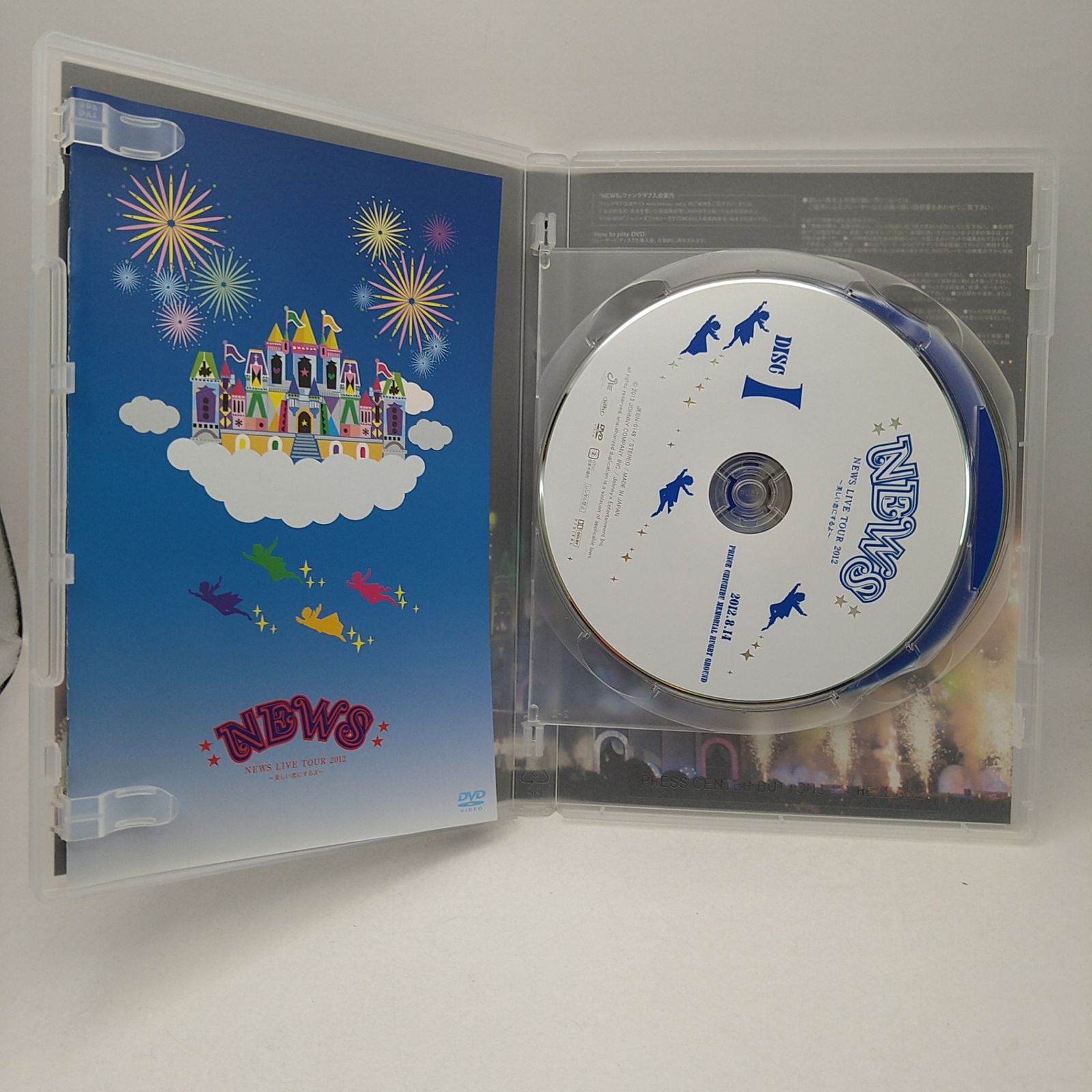 ジャニーズ】NEWS ツアーライブ DVD3枚セット ファーストDVD 10thほか