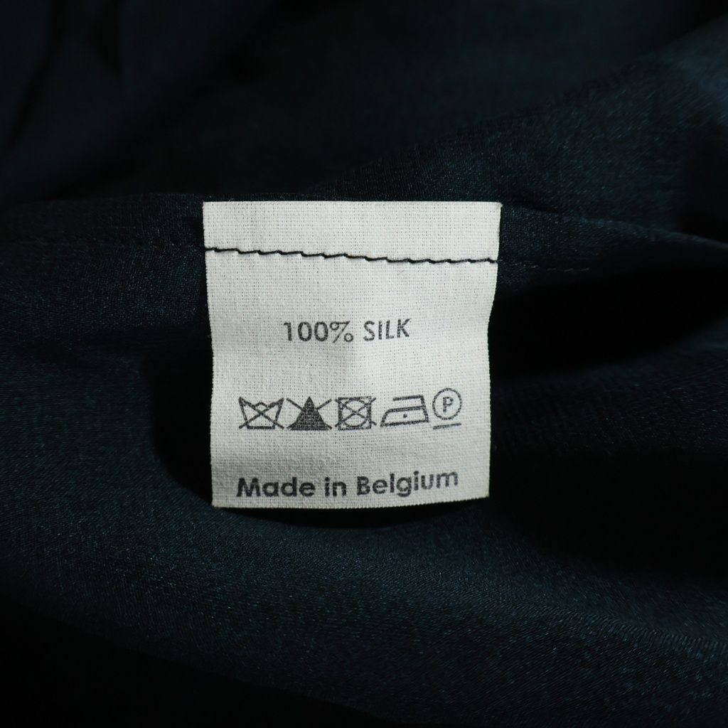 DRIES VAN NOTEN (ドリスヴァンノッテン) 花柄 シルク半袖ワンピース