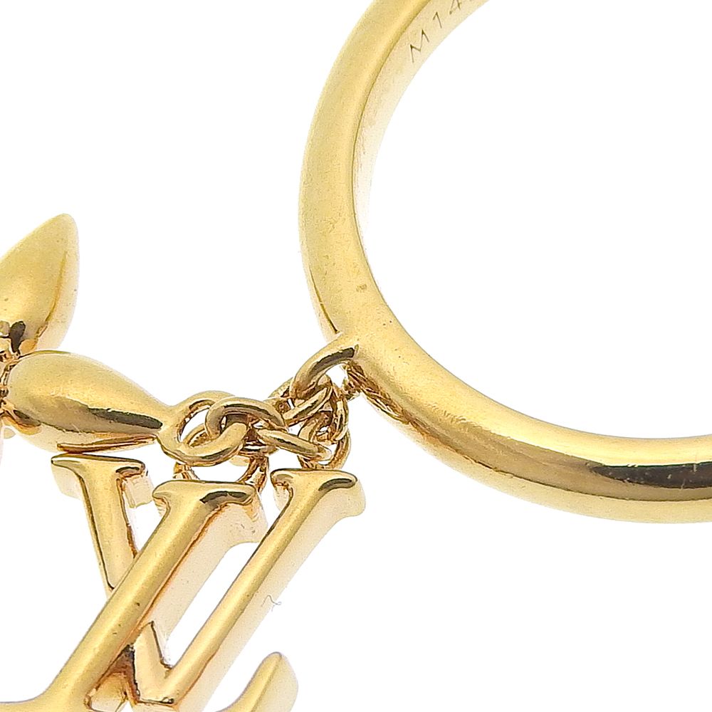 【本物保証】 箱・布袋付 新品同様 ルイヴィトン LOUIS VUITTON リング ルイゼットシグネチャー ロゴ 指輪 M1436S ラインストーン S 9.5号