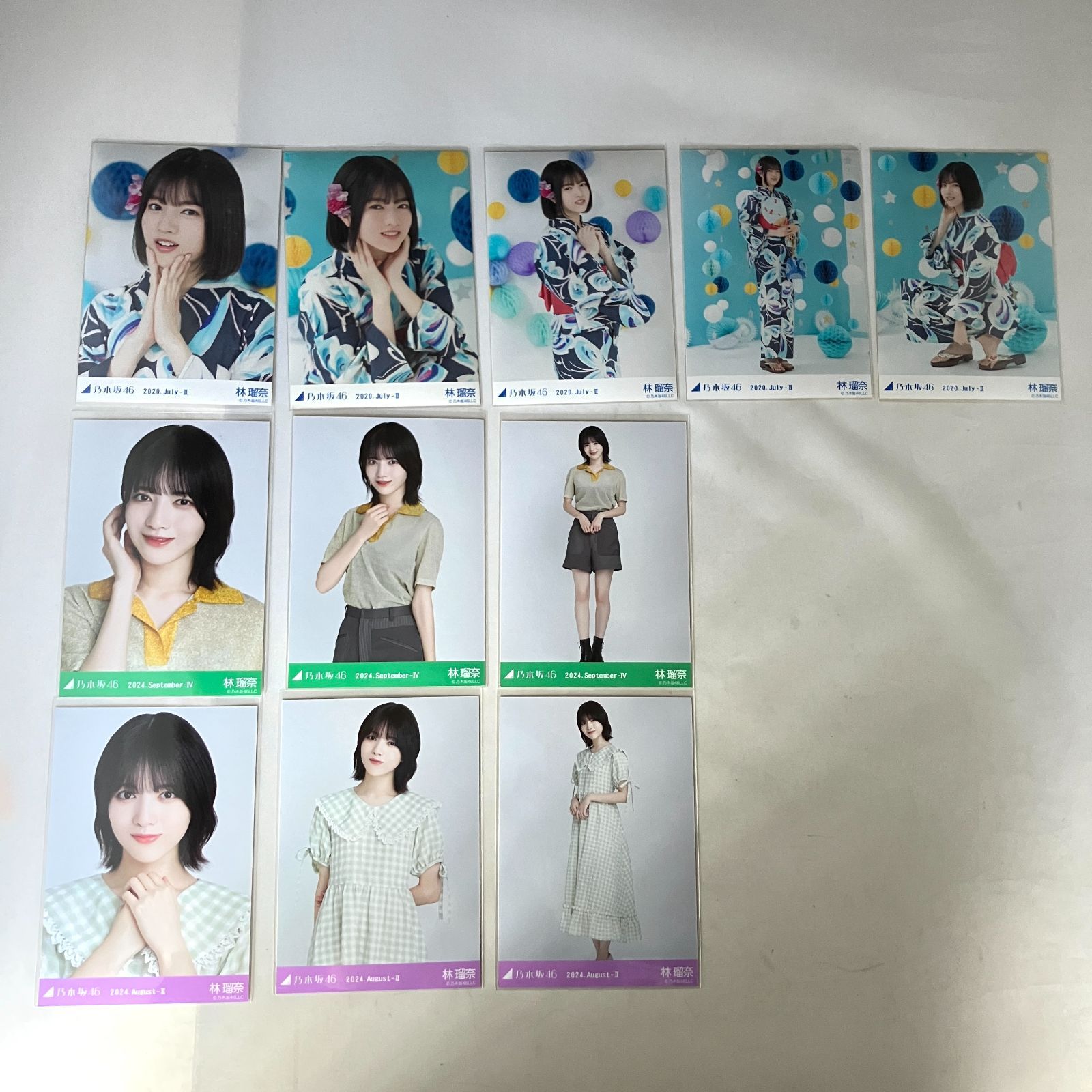 乃木坂46 林瑠奈 コンプ 11セット 生写真 まとめ売り NL7156P f115