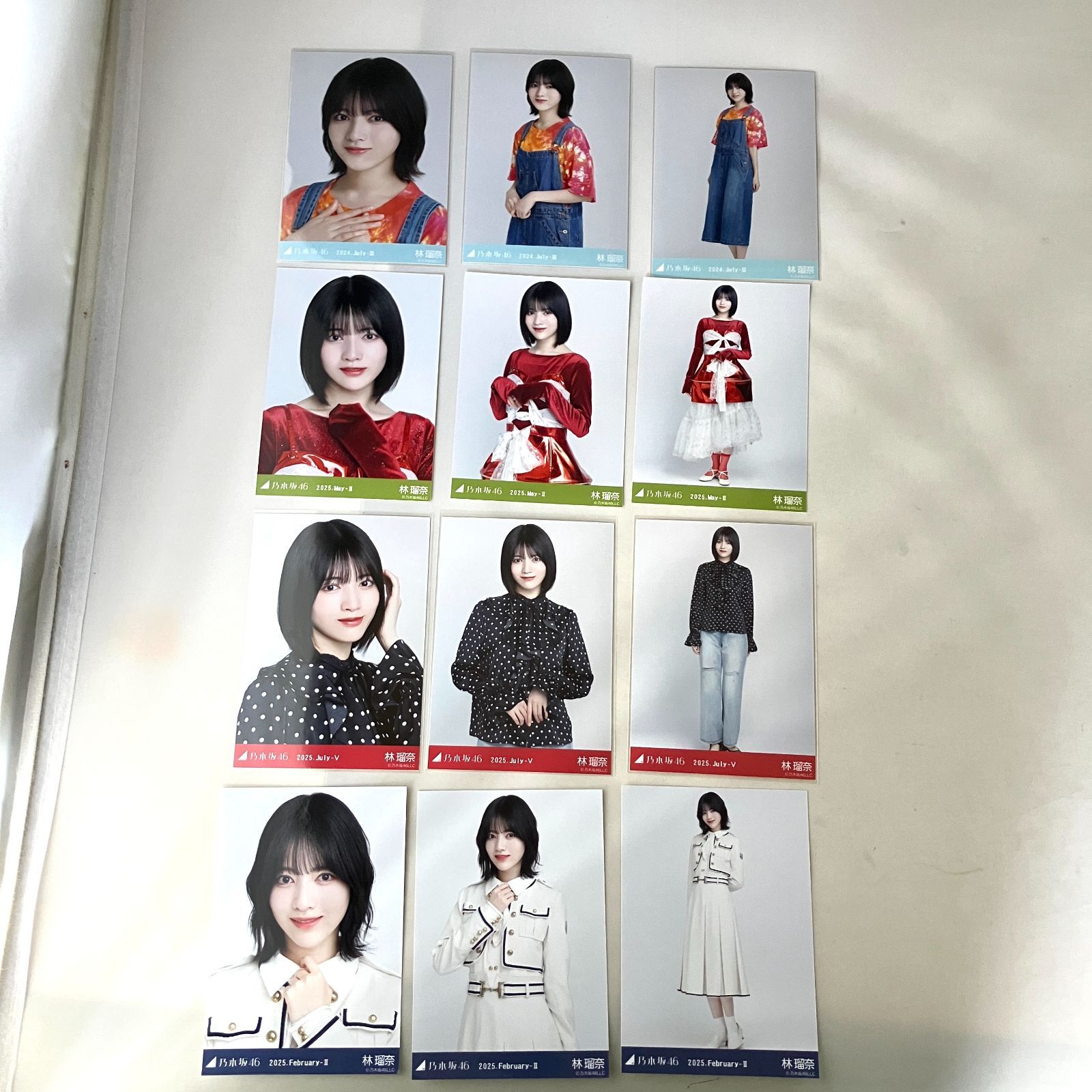 乃木坂46 林瑠奈 コンプ 11セット 生写真 まとめ売り NL7156P f115
