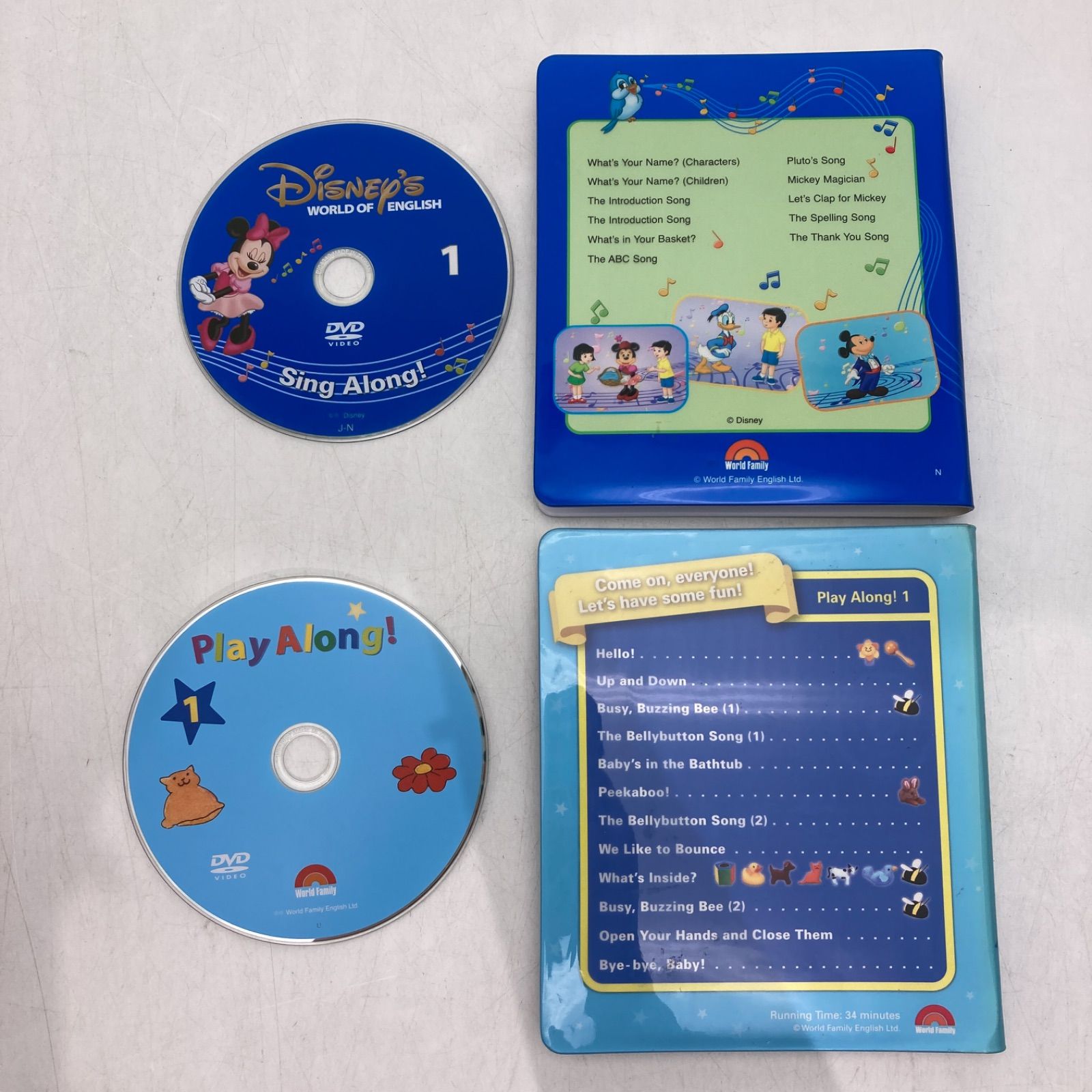 シングアロング プレイアロング DWE ディズニー英語システム 700382
