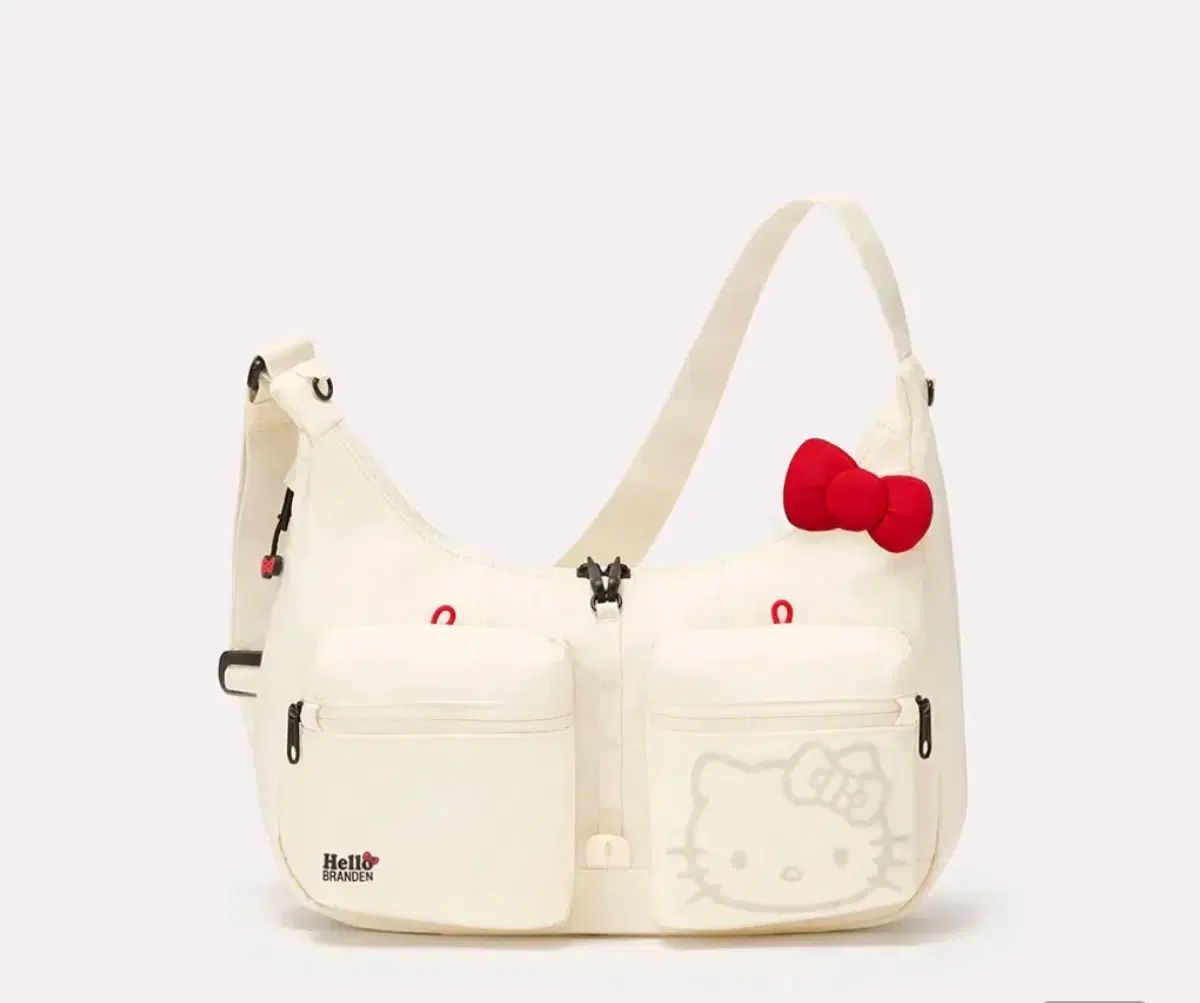 ブランド ハローキティ クロスバック アイボリー (新品)