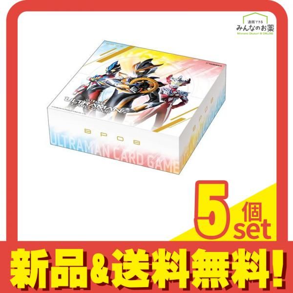 ウルトラマンカードゲーム ブースターパック BP08 絆、重なる時 24パック入BOX 5個セット まとめ売り
