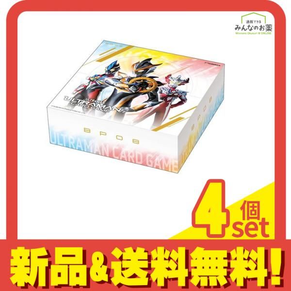 ウルトラマンカードゲーム ブースターパック BP08 絆、重なる時 24パック入BOX 4個セット まとめ売り
