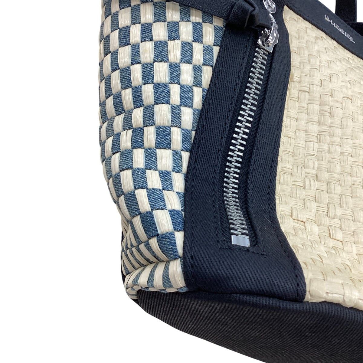 DIESEL ディーゼル レディース 2WAYバッグ かごバッグ 巾着 ベージュ
