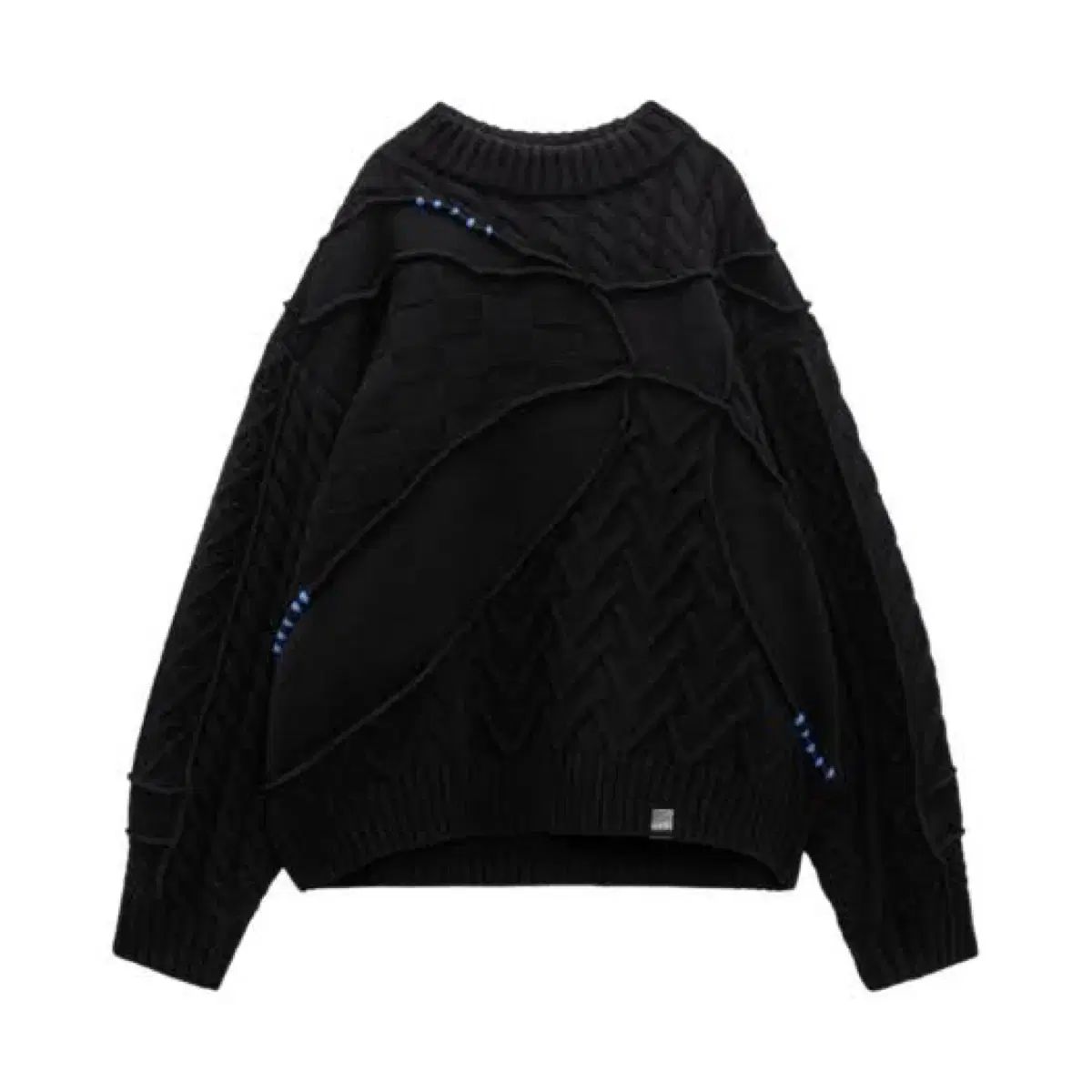 ZARA x ADER ERROR パッチワーク オーバーサイズ ニット セーター ブラック 35,741円