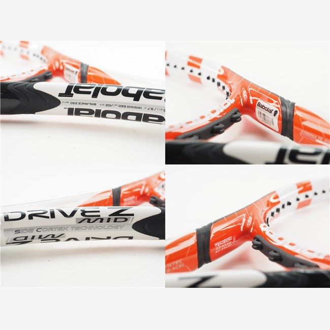 【廃番・美品】Babolat バボラ DRIVE Z OS ドライブZ 110 中古 テニスラケット バボラ ドライブ Z MID 2011年モデル (G1