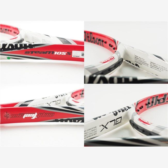 中古 テニスラケット ウィルソン スティーム 105エス 2013年モデル (L2