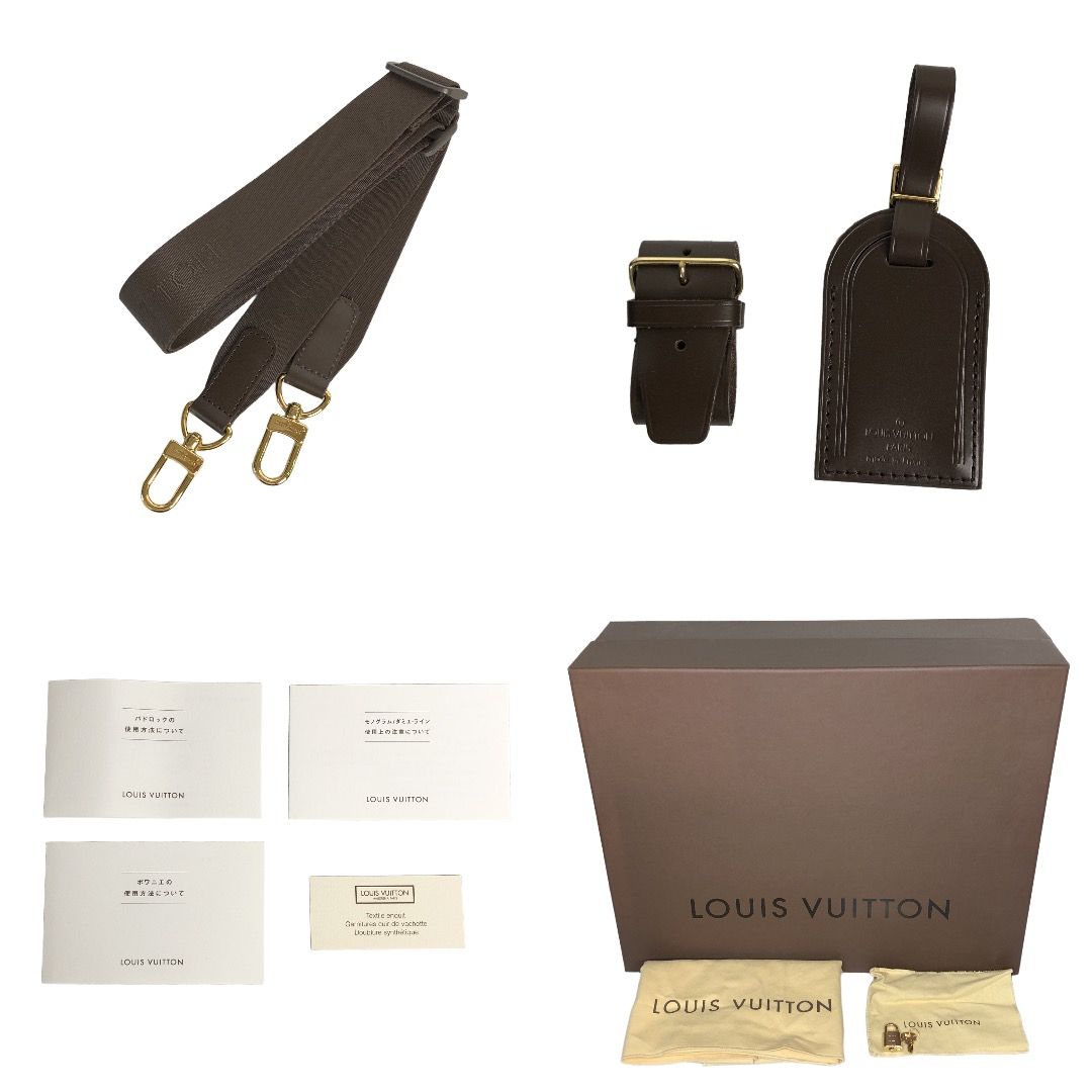LOUIS VUITTON ルイヴィトン ダミエ イカール N23252 レザー ビジネス