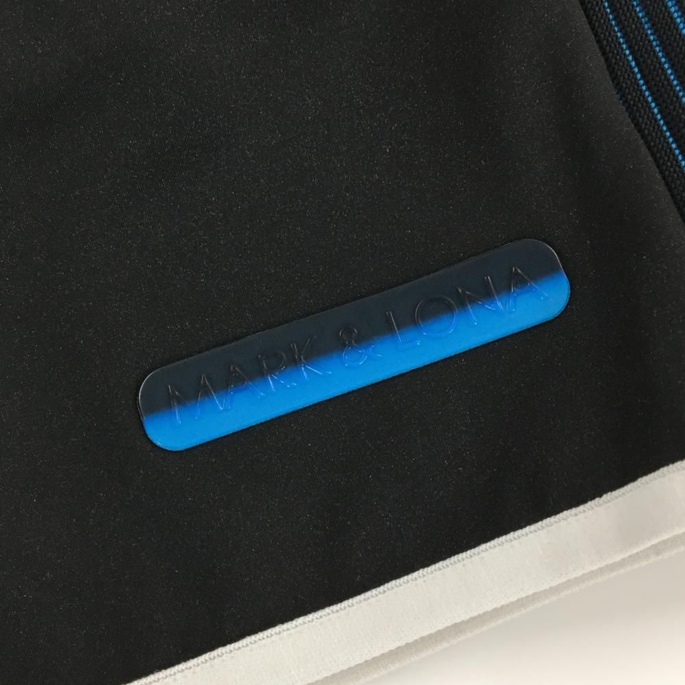 美品】マークアンドロナ スカート 黒 サイドリブニット ストレッチ