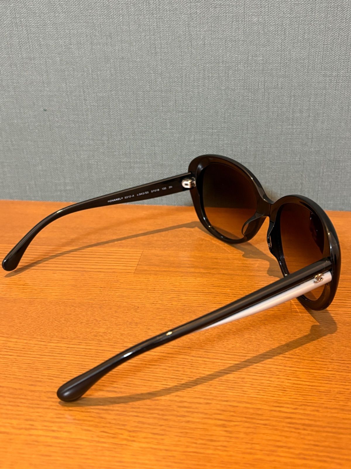CHANEL シャネル 5312-A サングラス ココマーク ブラック CHANEL シャネル 5312-A サングラス ココマーク ブラック